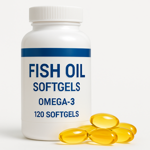 Kapsul Minyak Ikan Omega 3 Dewasa OEM/ODM, Antioksidan Efektif dan Produk Kecantikan - Product Image 1