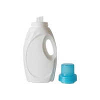 Taille personnalisée 1000ml HDPE plastique détergent à lessive bouteille de savon liquide tissu plastique bouteille de lotion douce