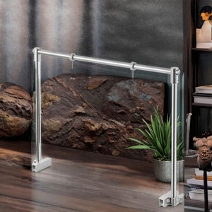 WEEKAQUA Support de Lampe pour <span class=keywords><strong>Aquarium</strong></span> en Acier Inoxydable 150cm, Modèle DJ-L-L150, pour <span class=keywords><strong>Éclairage</strong></span> d'<span class=keywords><strong>Aquarium</strong></span> <span class=keywords><strong>200L</strong></span>, Lampe Fixe Écologique pour Cuisine et Salon - Product Image 5