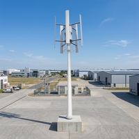 Aerogenerador Vertical de Baja Velocidad de Arranque Completo con Certificación CE, 300W 500W 1Kw 2KW 3KW 5KW 10KW 20KW, Generador Eólico para Hogar y Granja