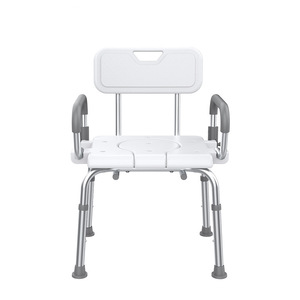 Chaise de douche Fuyao en alliage d'aluminium, capacité de charge 150 kg, pour personnes âgées et handicapées - Product Image 5