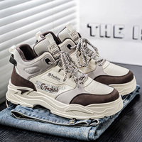 Bottes de travail montantes M1517 pour hommes – Nouvelles chaussures décontractées et tendance pour l'automne/hiver – Baskets de sport pour hommes