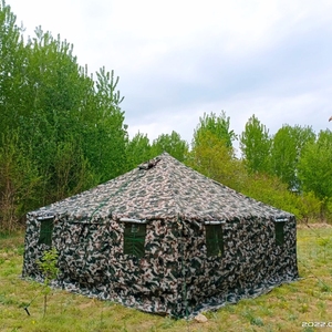 10-Person Four-Season <b>Waterproof</b> Oxford Canvas Accommodation <b>Tent</b> - Product Image 2