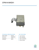 Module d'extension analogique I/O O-M-R PLC CPM1A-MAD01 d'occasion pour unités de contrôle de système CNC et automatisation industrielle