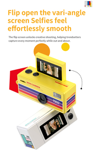 กล้องวิดีโอขนาดพกพา SourcingArk Retro Miniature Resolution Pocket Campus Outdoor Compact Thumb MicroSD 720P HD Vlog สำหรับถ่ายภาพ รุ่น LK-030 - Product Image 5