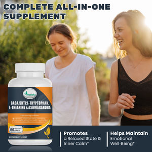 Hot Selling Gaba 5htp L-Theanine L-Tryptofaan <span class=keywords><strong>Ashwagandha</strong></span> Capsules Voor Gezondheidssupplement - Product Image 6