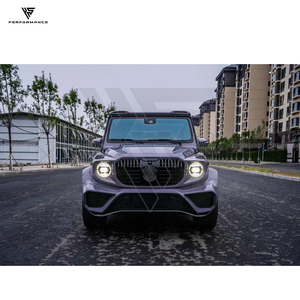 Kit Carrozzeria in Materiale PP Stile Maybach con Paraurti, Cofano e Parafango per <span class=keywords><strong>Mercedes</strong></span> Benz Classe G W464 G63 G500, <span class=keywords><strong>Spoiler</strong></span> in Carbonio 2019-2024 - Product Image 4