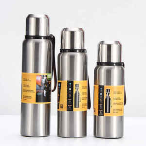 Botella de Agua Aislada de Gran Capacidad, Ecológica, de Acero Inoxidable 304, Moderna, Deportiva, para Viajes y Automóvil - Product Image 4