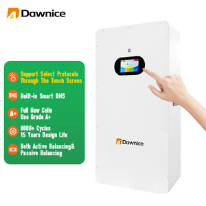 Dawnice 5KWH แบตเตอรี่ลิเธียม Lifepo4 48V 51.2V 15KWH 10KWH เก็บพลังงานที่บ้านแบตเตอรี่ติดผนัง - Product Image 1