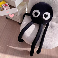 Longues mains et pieds réglables diverses formes drôles dormir étreignant jouet coeur broderie grands yeux noir haut monstre poupée