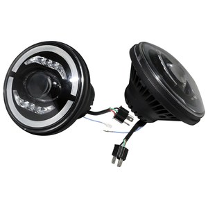 Ailead 2x Phares LED Auto 7 Pouces Haute Puissance Ronds Étanches Homologués E-mark DOT pour Hummer Tous Modèles pour Jeep Wrangler - Product Image 2