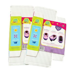 Customized Printed Recyclable Corrugated Cardboard Folding Color Packaging <b>Box</b> For Car Seat Cuties <b>Blanket</b> Cover - Product Image 3