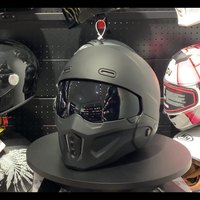 Nouveau casque de moto intégral en ABS, motif squelette de scorpion domestique, avec fermeture rapide, pour hommes et femmes, design rétro crâne