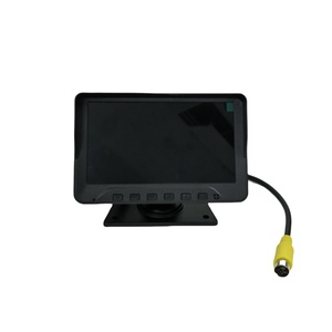 Moniteur de voiture LCD TFT IPS AHD 7 pouces avec enregistrement 4 canaux, détection d'angle mort BSD, alarme HD, affichage portable pour la marche arrière et le stationnement du véhicule - Product Image 1