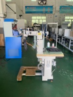 Machine à coudre les semelles de chaussures de type assis QF-668MA, machine à coudre les bordures pour la fabrication de chaussures QIFENG