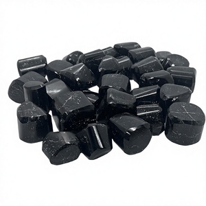 Wholesale Natural <b>Black</b> Obsidian Raw Stones <b>Polished</b> Healing Crystal Feng Shui Carvings Home Decoration tumbled stones in Bulk - Product Image 4