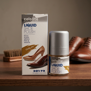 <span class=keywords><strong>Cirage</strong></span> liquide professionnel Cololite 20cc multicolore <span class=keywords><strong>marron</strong></span> pour cuir et daim, haute brillance, fabricant indonésien - Product Image 2
