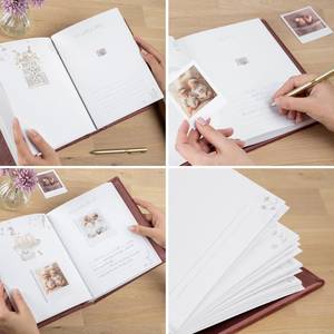 Livre de souvenirs pour bébés jumeaux <span class=keywords><strong>personnalisé</strong></span> <span class=keywords><strong>avec</strong></span> boîte à souvenirs Album de première année en velours rose <span class=keywords><strong>avec</strong></span> nom <span class=keywords><strong>personnalisé</strong></span> Baby Shower Newborn Journal - Product Image 3