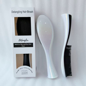 Peine para el Cabello con Cojín Antienredos, de Doble Uso para Cabello Seco y Húmedo, Peine de <span class=keywords><strong>Princesa</strong></span> para Damas, para Cabello Largo y Rizado, Pelucas - Product Image 1