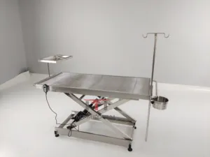 MT Medical Veterinary Hospital Equipment 304 Stainless Steel Animal Pet Surgical Operating Table For Vet Clinic