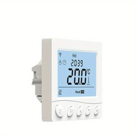 Thermostat numérique intelligent programmable pour chauffe-eau électrique Linux avec écran tactile et contrôleur de température pour chauffe-eau et geyser