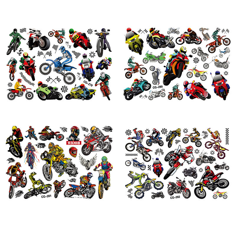 Dirt Bike Stickers and Decals CRF70 Motocross Style