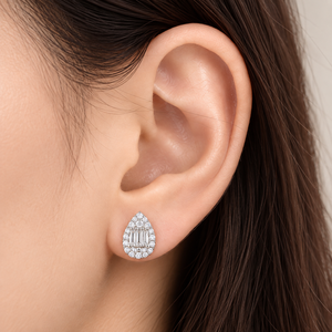Orecchini a Perno a Forma di Goccia per Donne, Design Geometrico Semplice, Accessori per Orecchie da Indossare Quotidianamente - Product Image 3