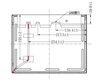 Module d'affichage tactile LCD 15 pouces 1024x768 IPS LVDS USB I2C VGA HD avec carte de contrôle du pilote et écran personnalisé