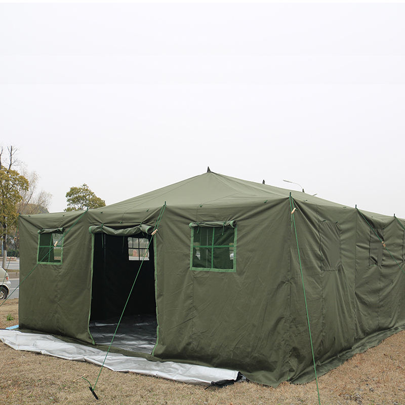 Military Canvas Tents Durable, Waterproof, and Spacious