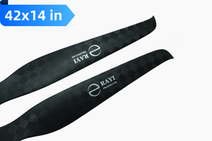 42*14 Mavic AIR <span class=keywords><strong>2</strong></span> hélice modelo avión <span class=keywords><strong>prop</strong></span> motor <span class=keywords><strong>prop</strong></span> 42 pulgadas cuchillas fuera de borda hélice fibra de carbono paragalding hélice - Product Image 3