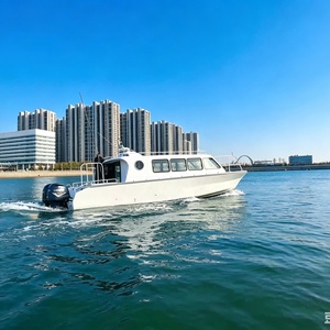 Grandsea - Barco de Cabina Completa de Aluminio de 40 pies/12 m con Motor Fuera de Borda, Barco de Carga Rápida en Venta - Product Image 5