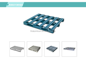 La elegancia de los palés de bandeja de aluminio cumple con la resistencia que ofrece un refugio ligero para un manejo seguro del material - Product Image 3
