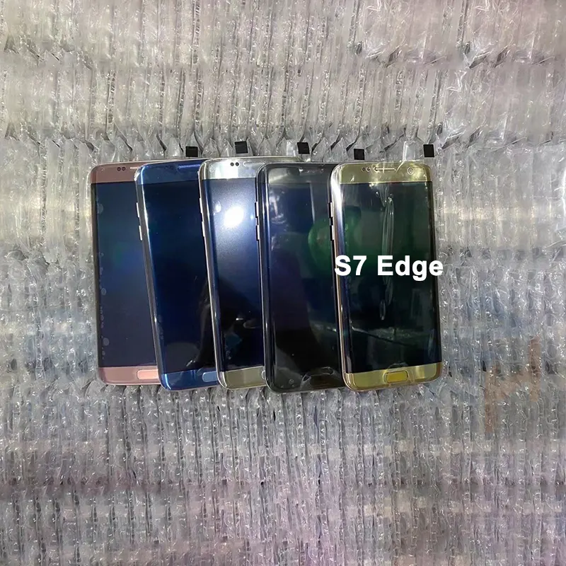 S7 края ЖК дисплей для Samsung Galaxy S3 S4 S5 S6 Edge Plus S7 край S8 S9 S10 S20 плюс S20 ультра ЖК-дисплей с цифровым преобразователем сенсорного ввода