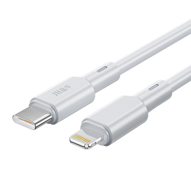 20w Fast Charging Cable 1m USB C Type C 8Pin White PD Fast Charging Data Cable for Apple iPhone