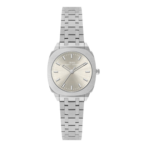 Reloj de Pulsera para Mujer con Correa de Acero Plateado, Esfera Cuadrada Minimalista, Reloj de Cuarzo - Product Image 6