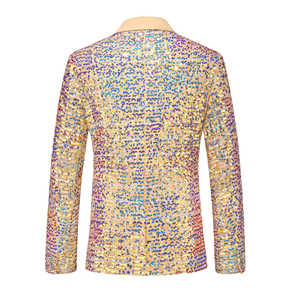 <span class=keywords><strong>Sequin</strong></span> Người Đàn Ông Của Phù Hợp Với 2 Mảnh Duy Nhất Ngực 1 Nút Phù Hợp Với Đám Cưới Cho Nam Giới Sang Trọng Glitters Hiệu Suất Người Đàn Ông Bên Phù Hợp Với - Product Image 4