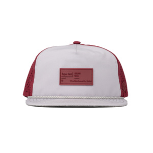 TCAP China Customize <b>Waterproof</b> Polyester Performance Rubber Patch Snapback Cap - Product Image 2
