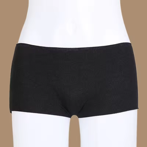 Sous-vêtements jetables respirants à haute élasticité, <span class=keywords><strong>culotte</strong></span> en maille noire à angle plat, <span class=keywords><strong>culotte</strong></span> en <span class=keywords><strong>nylon</strong></span> pour femmes, spa - Product Image 3