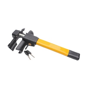 Portable universel antivol voiture Auto sécurité rotatif volant <span class=keywords><strong>serrure</strong></span> clé de conception à clé croisée - Product Image 1