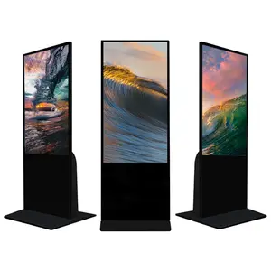 Kiosk Màn Hình Cảm Ứng Trong Nhà 43 49 55 Inch Màn Hình Hiển Thị Thông Tin 4K Bảng Hiệu Kỹ Thuật Số Lcd Dọc