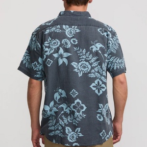 Camisa Aloha Personalizada para Hombre, Camisa de Lino de Alta Calidad con Estampado de Lujo, Cuello Solapa, Transpirable y Suave - Product Image 4