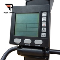 Equipo de gimnasio comercial máquina Erg de esquí Simulador de esquí de fitness máquina de entrenamiento de esquí con soporte de suelo y monitor de frecuencia cardíaca