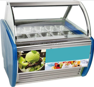 Réfrigérateurs de présentation de gelato de haute qualité, mini, 12 saveurs, dégivrage automatique - Product Image 5