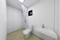 Cabine modulaire préfabriquée de haute qualité de 20 pieds, maison miniature, bureau, conteneur prêt à être expédié, fabriqué avec des panneaux sandwich en acier