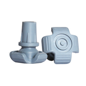 Patins en caoutchouc antidérapants Fushide JD001 pour béquilles et aides de marche - Product Image 1