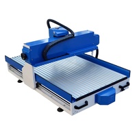 Mini Desktop 2.2kw 3d Cnc Router Machine Metaal Hout Pvc Gegraveerd Snijden Dsp Mach3 Besturingssysteem Voor Hobby Core Motor