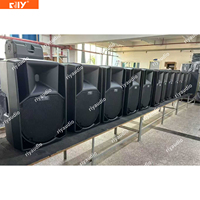 Système de sonorisation actif pour DJ ART-715A, enceinte active en plastique de 15 pouces avec module DSP, système audio extérieur actif pour les performances sur scène
