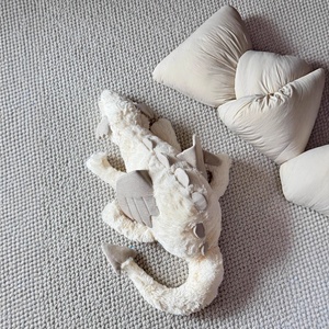 Peluche de Dragón de Nieve Súper Suave de Lujo JC, 50cm-160cm, Juguete de Peluche Gigante, Adorable Muñeco de Dragón Blanco, Alivio del Estrés, Regalo de Navidad - Product Image 1