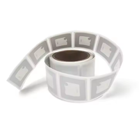 Wiederbeschreibbarer 13,56MHz/860-960MHz NFC RFID 1K Chip Wasserdichter PET-Zugangskontroll-Aufkleber