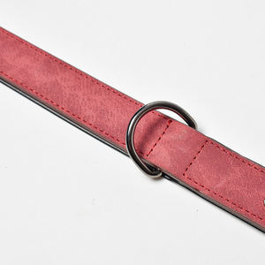 Colliers pour chien en cuir mat à prix abordable, colliers en cuir personnalisés, nouvelle plaque nominative gravée, collier pour chien en cuir PU - Product Image 5